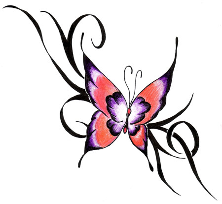 Free Butterfly Tattoo Designs